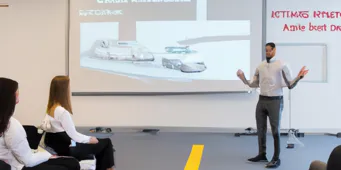 Séance de formation sécurité routière en salle de cours